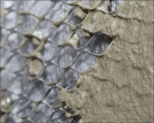 Diamond Expanded Metal Lath V Groove Self Furring for Plastering